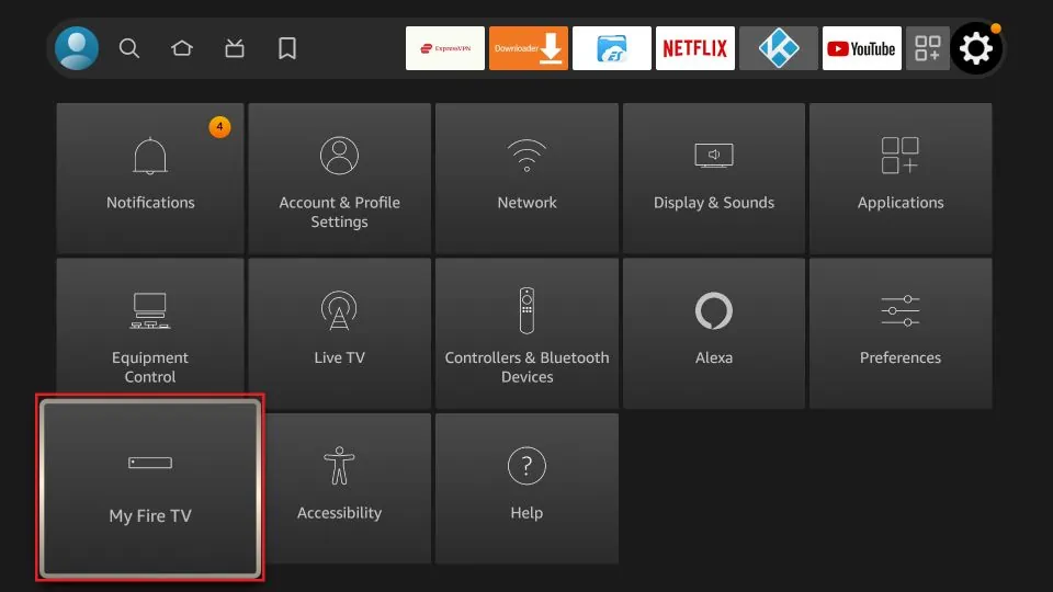 التطبيقات من مصادر غير معروفة FireStick