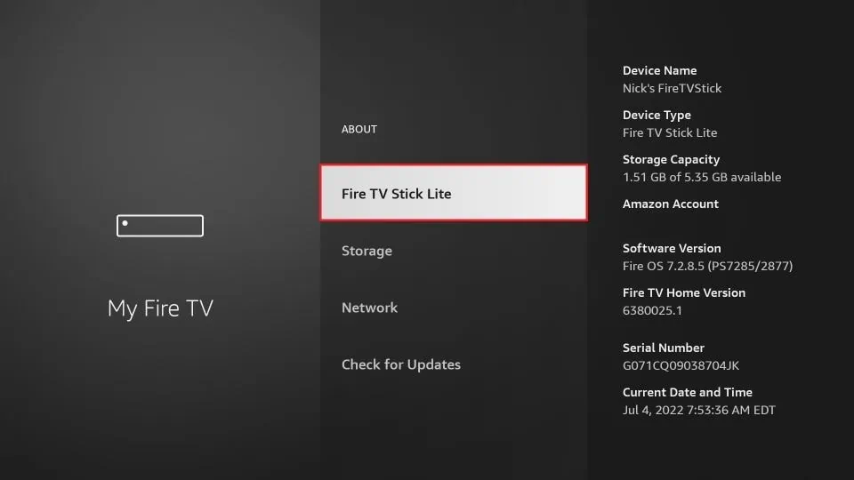 كيفية الحصول على خيارات المطور على FireStick